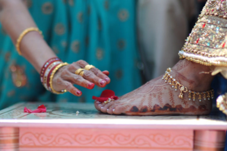 Science Behind Touching Feet In India