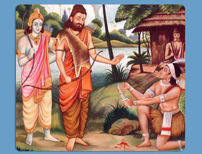 Ekalavya and Guru Drona