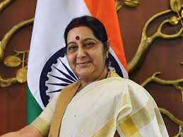 Sushma Swaraj – External Affairs minister of India