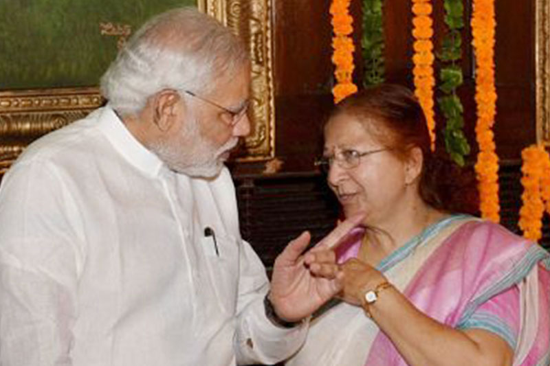 facts about speaker Sumitra Mahajan 