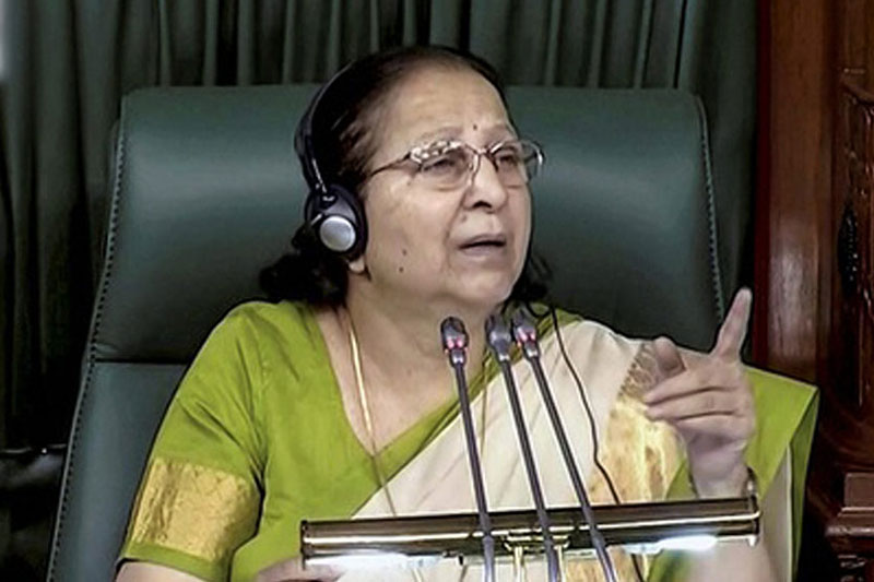 facts about speaker Sumitra Mahajan 