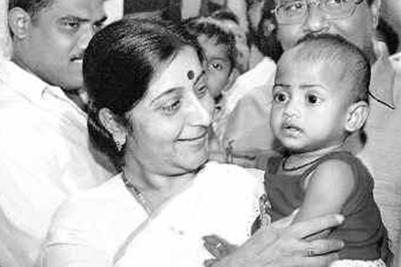 categorical facts about Sushma Swaraj