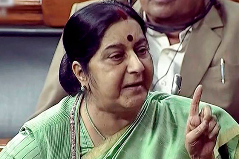 categorical facts about Sushma Swaraj