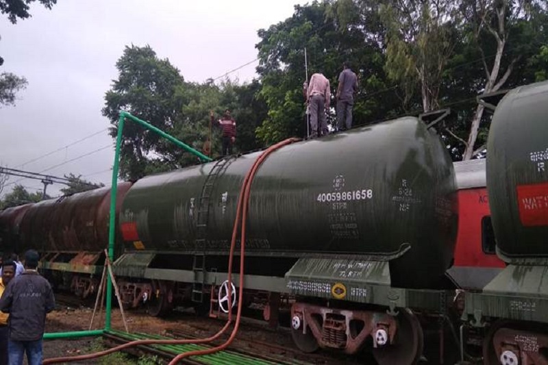 Kerala floods - Drinking Water Train