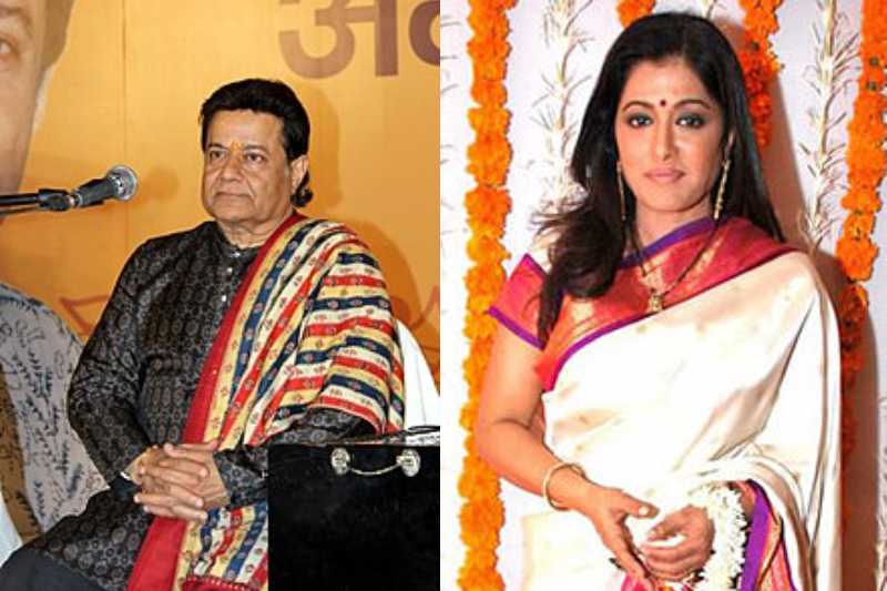 Anup Jalota's relationships