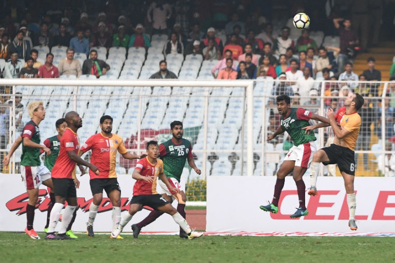 Debutants Pintu Mahato, Jhonny Acosta star in a 2-2 Kolkata derby draw