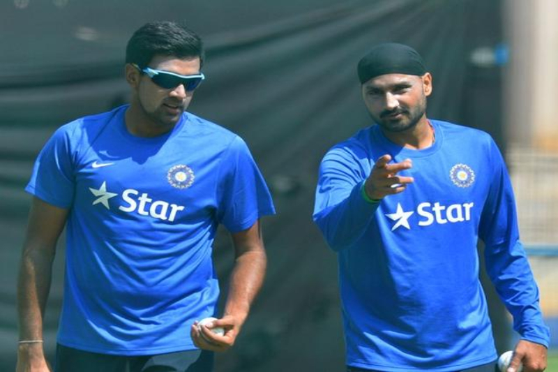 Image result for Harbhajan accuses Ashwin for series loss!