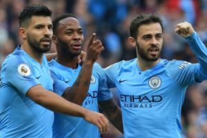 Manchester City beat Brighton Hove Albion
