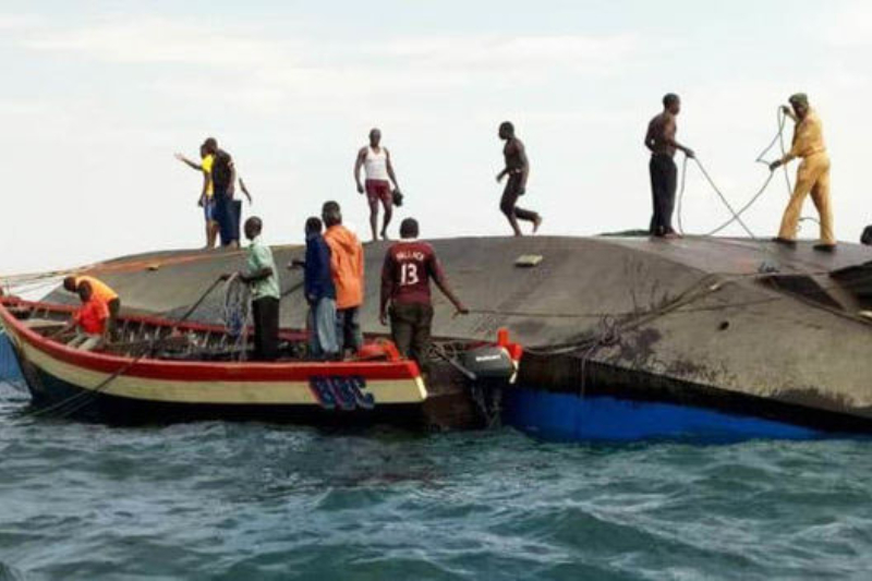 Tanzania ferry boat capcized