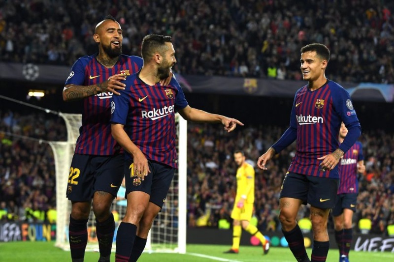 Champions League Messi less Barcelona brush Inter Milan