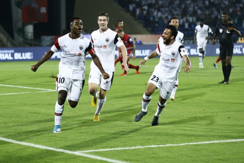 ISL 5 10-man NorthEast United hold Jamshedpur draw