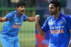 Jasprit Bumrah Bhuvneshwar Kumar Mohammed Shami