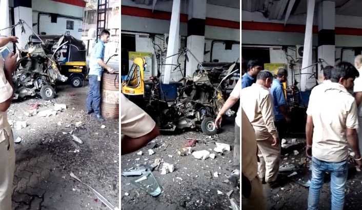 Kandivali CNG Blast petrol pump