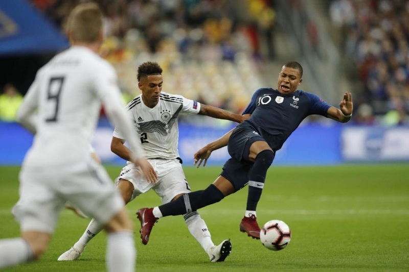 Antoine Griezmann brace France beat Germany