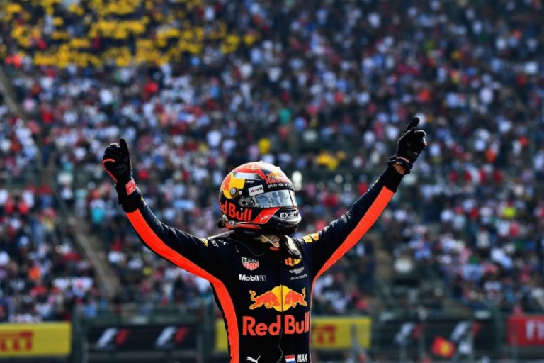 Lewis Hamilton wins fifth F1 title as Max Verstappen tops podium in Mexico