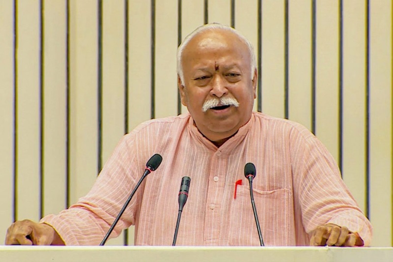 Man circulating RSS president Mohan Bhagwat morphed picture WhatsApp