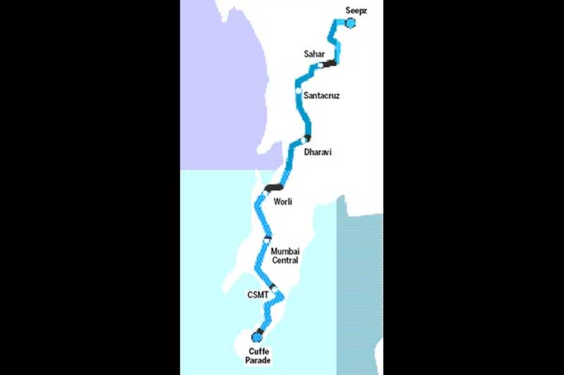 17 Tunnel Boring Machines (TBM) - named after rivers in Maharashtra - furiously digging the 33.5-km Metro network