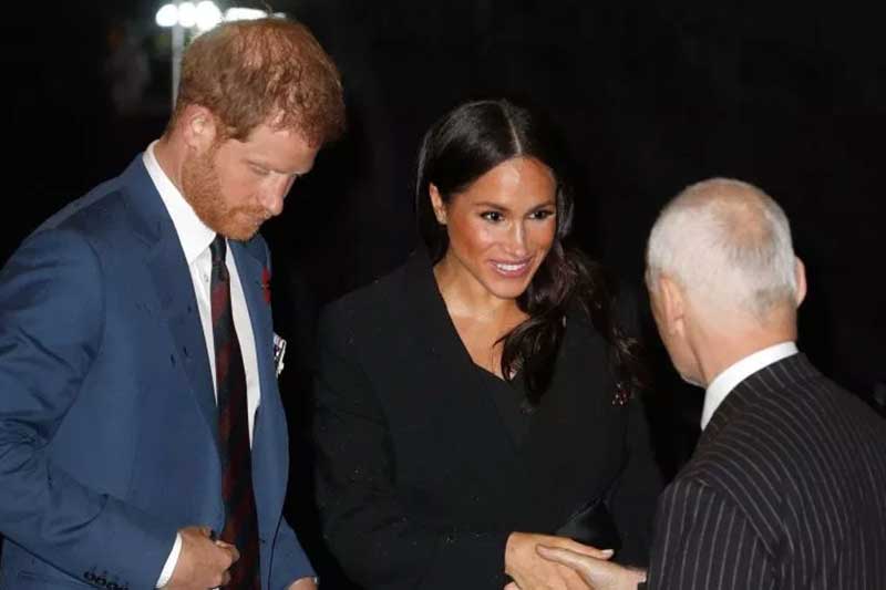 Festival of Remembrance The Duke and Duchess of Sussex
