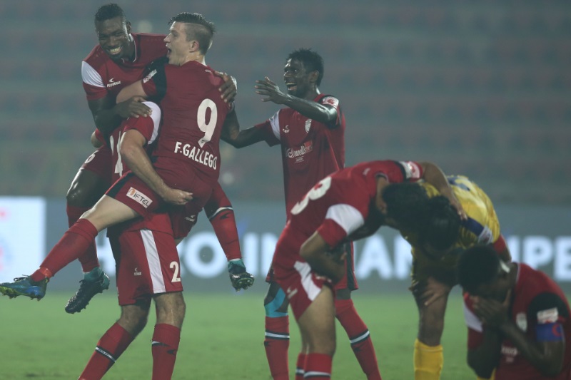 ISL 5 Late goals NorthEast United beat Kerala Blasters 2-1