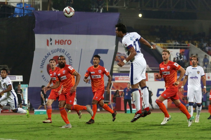 ISL 5 Chennaiyin register season's first victory FC Pune City