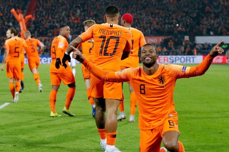 Nations League Netherlands beat France 2-0 Germany relegated