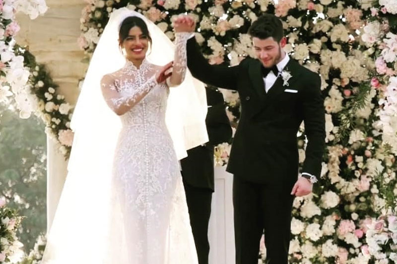 Image result for priyanka nick wedding