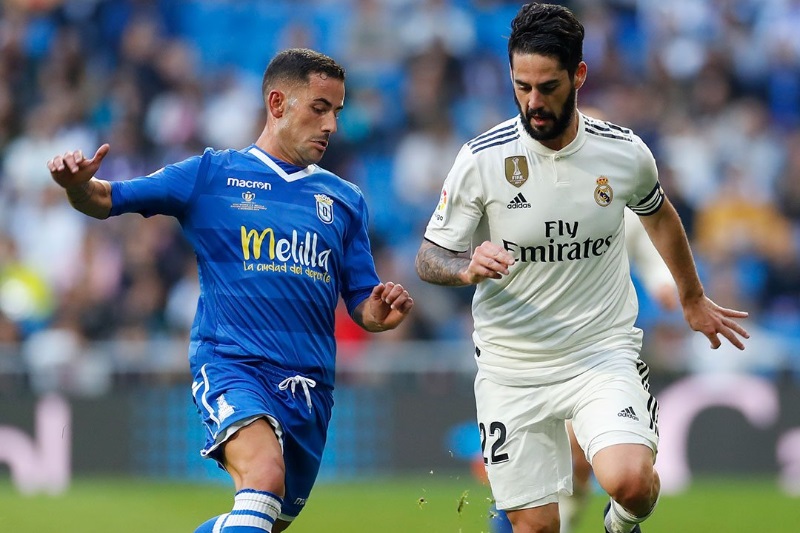 Copa del Rey Real Madrid thrash Melilla