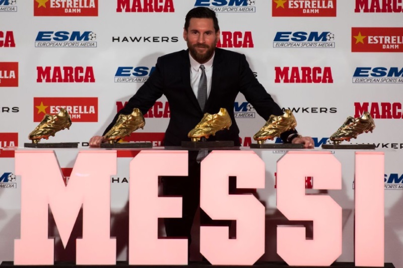Lionel Messi Pips Cristiano Ronaldo To Win Fifth European Golden Boot