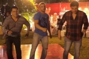 Salman Suhail Arbaaz Christmas Dance