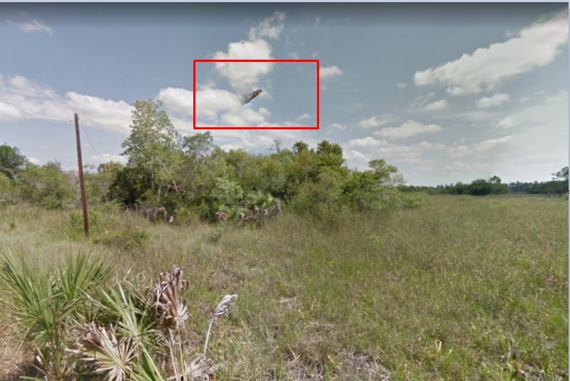 mysterious ufo sighting above florida
