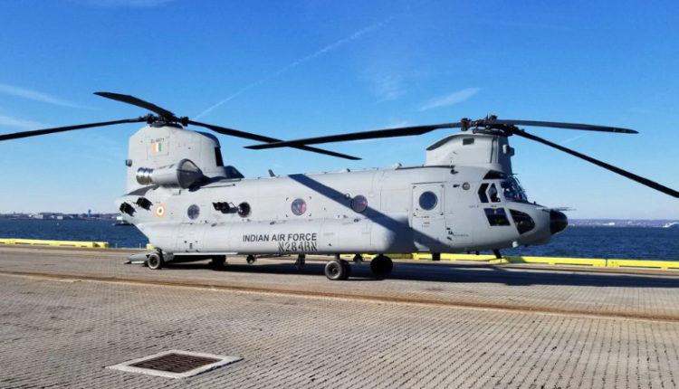 Chinook Helicopters Indian Air Force