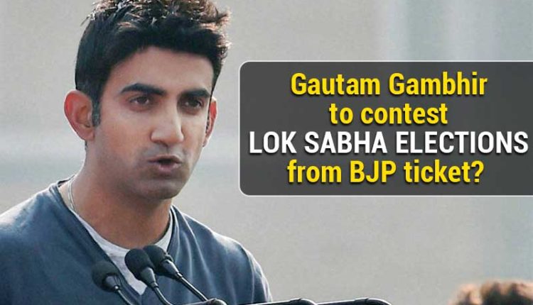 Gautam Gambhir elections