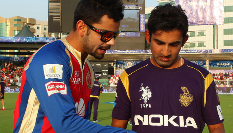 Virat Kohli Gautam Gambhir’s jibe