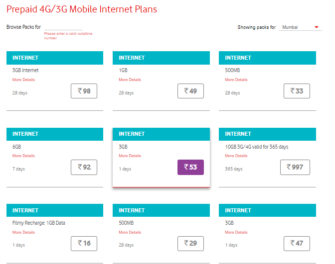 Cheapest Mobile Data Plans Airtel Vs Jio Vs Vodafone 2019