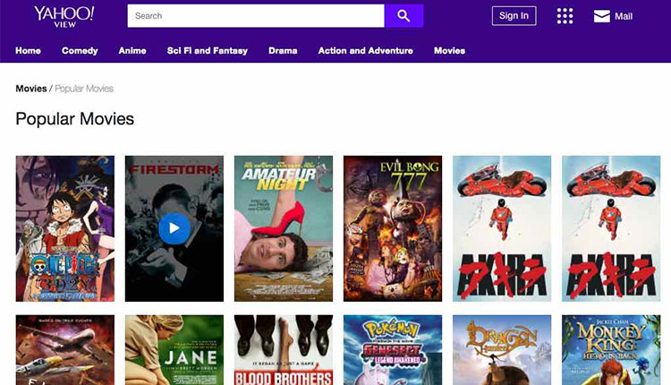 where can i download free movies yahoo