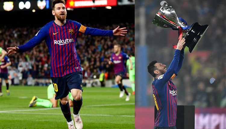 messi la liga crown