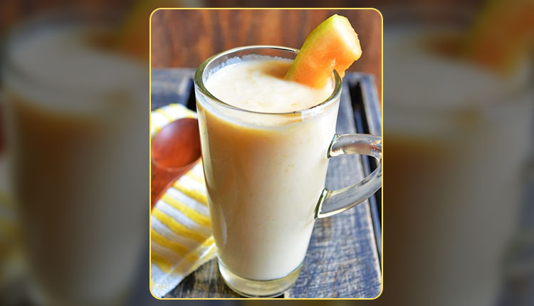Muskmelon milkshake