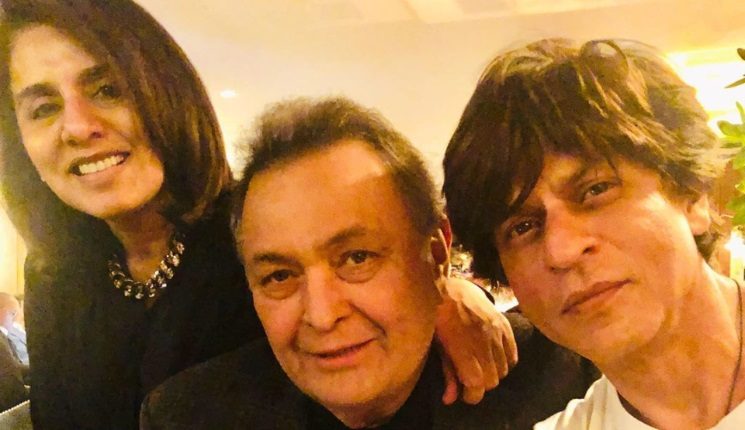 srk rishi kapoor nyc pic