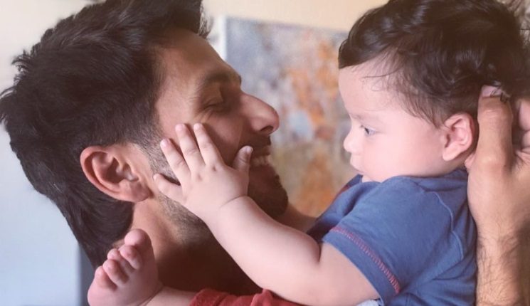 Shahid Kapoor Zain Kapoor Adorable Pic