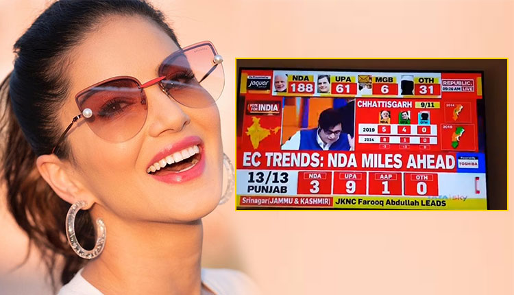Sunny Leone Arnab Goswami