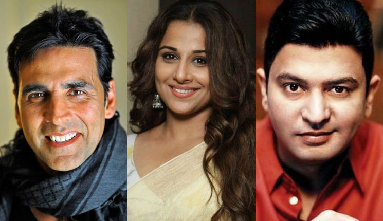 Akshay Kumar, Vidya Balan, Bhooshan Kumar