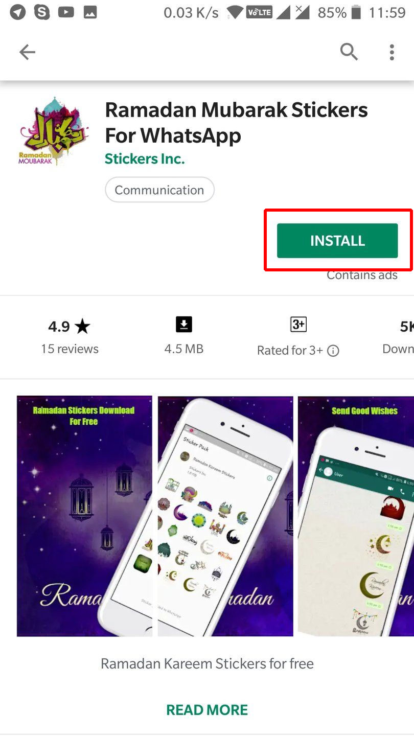 Ramadan WhatsApp Stickers How To Download Install