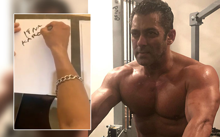 salman khan sketching skill