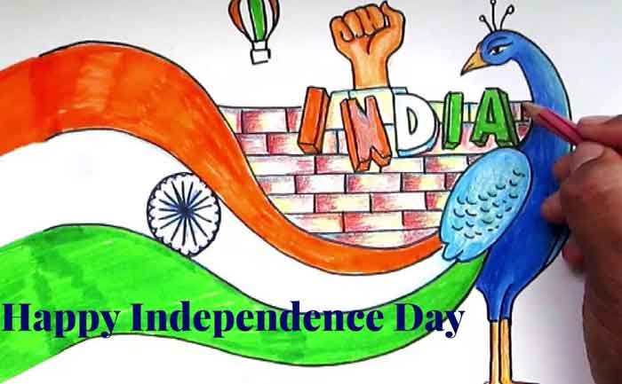 77th Independence Day Drawing Ideas in 2023  Paisa Wapas