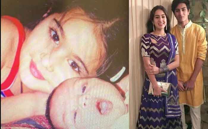 Raksha Bandhan 2019 Sara Ali Khan Shares Throwback Pic With Ibrahim