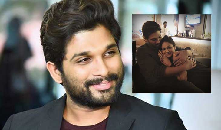 Allu Arjun shares an adorable photo with wife Sneha Reddy on her birthday