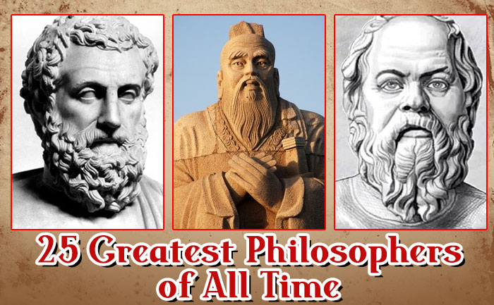 Ubrugelig fajance Fellow Top 25 Greatest Philosophers Who Ever Lived | Famous Philosophers