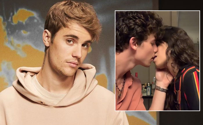 Justin Bieber Calls Shawn Mendes And Camila Cabello S Kissing Video Wierd