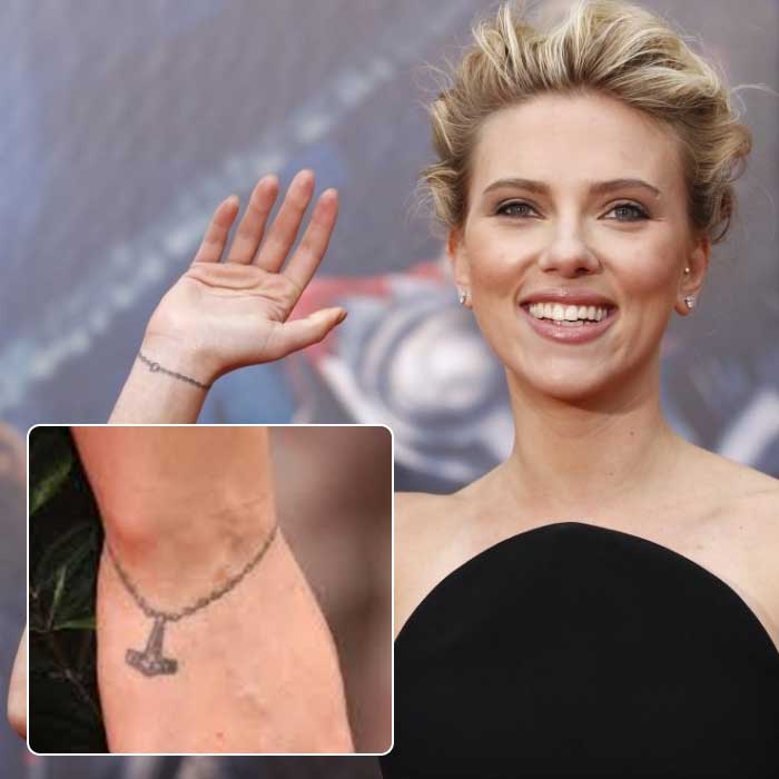 8 Meaningful Scarlett Johansson Tattoos For Inspiration  Tattoo Twist