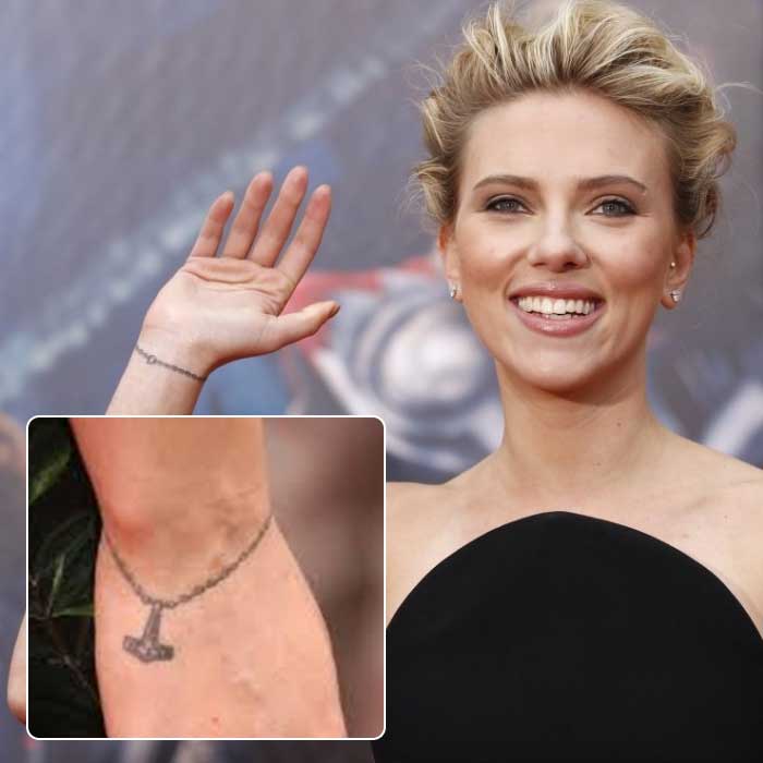 Scarlett Johansson shows off her huge back tattoos at the Asteroid City  premiere in Cannes